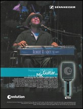 Robert Randolph 2005 Sennheiser e906 microphone advertisement 8 x 11 ad print - $4.01