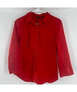7th Avenue Design Studio Button Up Blouse size small - €8,46 EUR