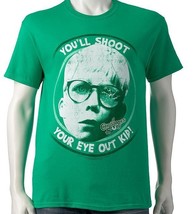 A Christmas Story Mens Sz L Shirt You&#39;ll Shoot Your Eye Out Kid Ralphie ... - £11.53 GBP