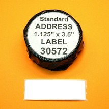 350 Address Labels Fit Dymo 30572 - Usa Seller &amp; Bpa Free - £7.15 GBP