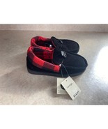 George Size 11 Toddler Traditional Black &amp; Red Checkered Pattern Slipper... - $168.46 MXN
