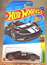 2022 Hot Wheels #203 HW Exotics 6/10 McLAREN ELVA Black w/Gray 10 Spoke Wheels - £5.53 GBP