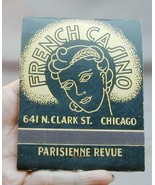 French Casino Parisienne Revue Girls Girls Giant Feature Matchbook Unused - $755.65 MXN