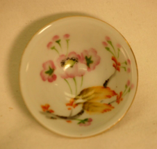 Miniature Porcelain Footed Rice Bowl Souvenir Occupied Japan - £15.48 GBP