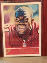 2001 Topps Gallery Football Card #31 Terrell Owens  San Francisco 49ers - £0.78 GBP