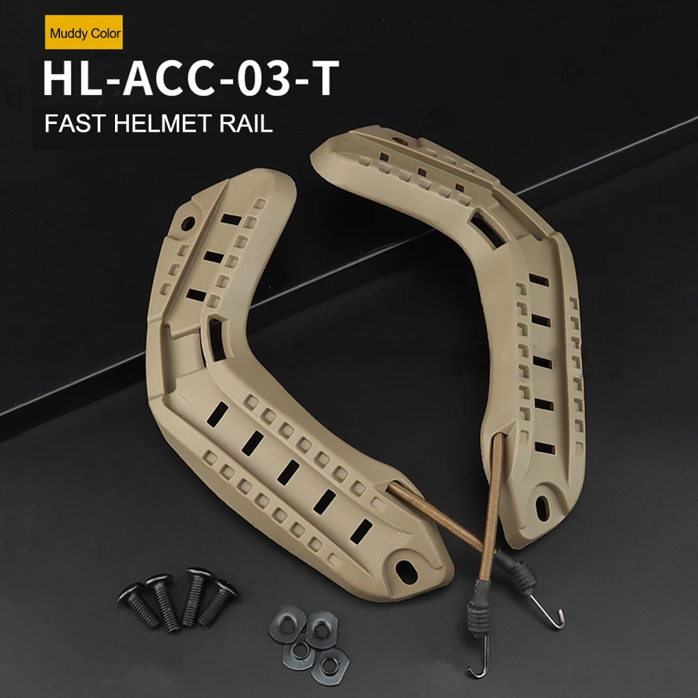 1 Pair Helmet Side Guide Rails Professional ARC Guide Rail Adapter  Equipment fo - £80.42 GBP
