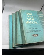 1969 Ford Truck Pre Delivery Lubrication Shop Manual Four Volume Set - $89.09