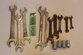 Lot Of 14 Piece Billings & Williams Vintage Tools Wrench Socket - £30.95 GBP