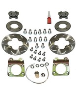 FITS HONDA TRX300 TRX 300 FOURTRAX FRONT LEFT RIGHT DISC BRAKE CONVERSIO... - $220.45