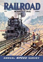 Railroad Magazine: Annual Speed Survey, 1945 - Art Print - £17.25 GBP+