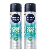 Nivea Men- Cool Kick Fresh- 48 hr Anti-Perspirant- 2 Pack (2x150 ml) - £15.92 GBP