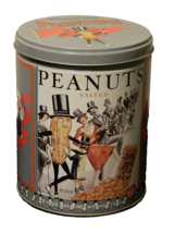 Planters Salted Peanut Tin 24 oz Unique Mr.Peanut Limited Edition  - £15.81 GBP