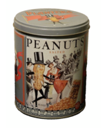 Planters Salted Peanut Tin 24 oz Unique Mr.Peanut Limited Edition  - $27.06 CAD