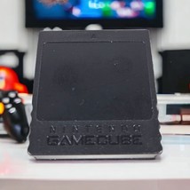 Nintendo GameCube OEM Memory Card 251 Black Authentic Storage Save - £19.78 GBP