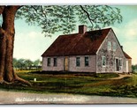 Oldest House in Brockton Heights Massachusetts MA UNP DB Postcard Y7 - £2.34 GBP