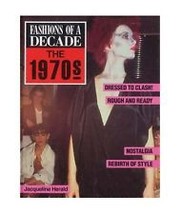 Fashions Of The Decade The 1970s Coffee Table Book Punk Disco Glam Rare ... - $29.00