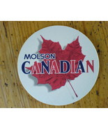 Coaster Molson Canadian Beer Maple Leaf Round One Mat - £10.17 GBP