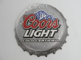Coaster Coors Light Cold Certified Beer One Mat - £10.38 GBP