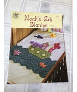 Annie&#39;s Attic Crochet Noah&#39;s Ark Blanket by Michele Wilcox Leaflet Chart... - $13.97