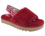 Koolaburra Women Slingback Platform Sandals Fuzz&#39;n II Size US 8 Rhubarb ... - $48.51