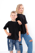 T-Shirt (kids unisex), Summer,  Nosi svoe 6414-001-1 (chornyj) - $11.49+
