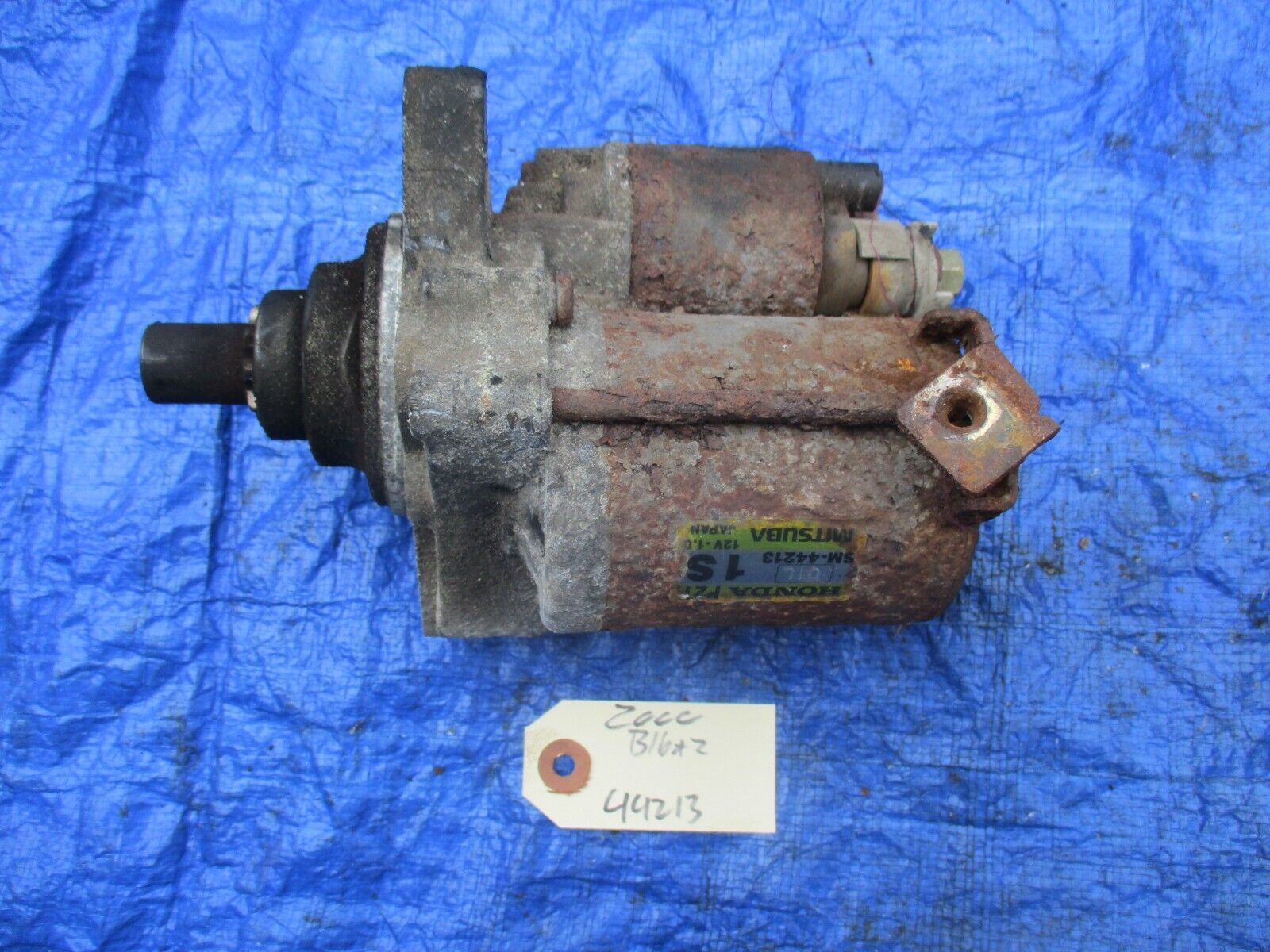 99-00 Honda Civic SIR B16A2 VTEC manual transmission starter SM-44213 P2... - $99.99