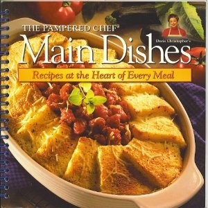 Pampered Chef Main Dishes Cookbook - $9.00