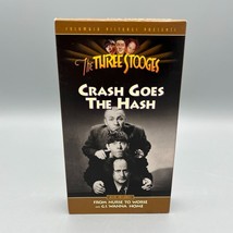 The Three Stooges &quot;Crash Goes the Hash&quot; (1944) Columbia Home VHS 1993 Tape - £6.22 GBP