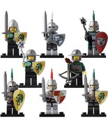  8pcs/set Castle Kingdoms - Green Dragon Knights Frightening Knight Mini... - $16.99