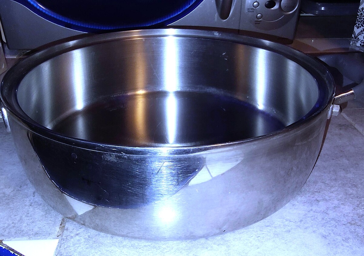 Vintage Royal Prestige Skillet: 1970s Italian 9-Ply Surgical Stainless Steel Wat Item image 7