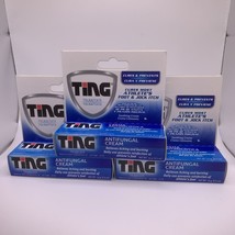 Lot of 3 Ting Antifungal Cream for Athlete&#39;s Foot Jock Itch, 0.5 oz, Exp... - £37.23 GBP