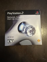 PS2 Sony PlayStation 2 Network Adapter Start Up Disc (Complete with manual!) - $5.00