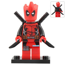 Deadpool Groot Man Marvel Universe Super Heroes Lego Compatible Minifigure Brick - £2.33 GBP