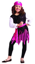 Fun World Carribean Pirate Girl Costume, Small 4 - 6, Multicolor - £95.33 GBP