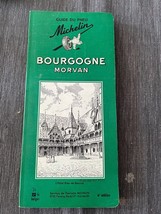 1961 Michelin Bourgogne Morvan France French Guide - $47.50