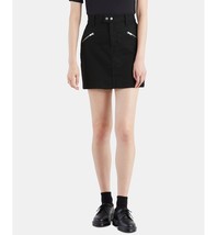 Levi&#39;s Juniors Zip Sport Skirt Color Black Size 10 - £51.95 GBP