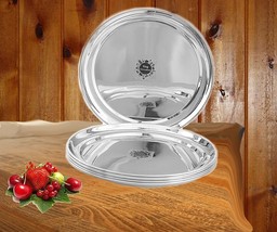 Stainless Steel Plate, Thali Set (Set of 6 Pieces) Free shipping worldwide - £39.88 GBP