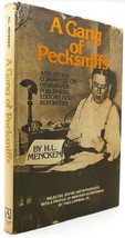 H. L. Mencken A GANG OF PECKSNIFFS and Other Comments on Newspapers, Publishers, - £42.47 GBP