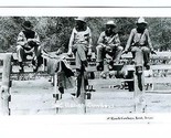 Lazy X Ranch Cowboys Real Photo Postcard Kent Texas - $29.67