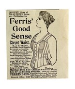 Ferris Good Sense Corset Waist 1894 Advertisement Victorian Clothing ADB... - $19.99