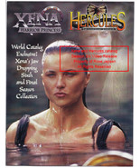 Xena and Hercules Catalog Xena&#39;s Jaw Dropping Sixth and Final Season Col... - £47.20 GBP