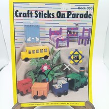 Vintage Craft Patterns, Craft Sticks on Parade Book 300, Kappie Original... - $18.39