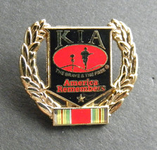 Wwii World War 2 Kia Wreath 1939-1945 Lapel Pin Badge 1.1 Inches - £4.46 GBP