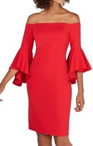 New Calvin Klein Red Sheath Dress Size 16 W Women $149 - £65.05 GBP