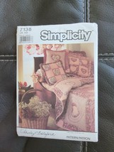SIMPLICITY 7138 Quilting by Shirley Botsford Quilt Pillow Wallhanging  P... - $8.54