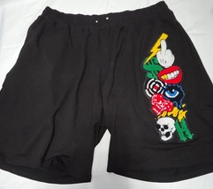 Hudson Outerwear Shorts Graphic Patch Skull Dice Punk Mens 3XL New No Dr... - €17,25 EUR