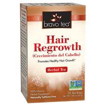 Bravo Herbal Tea Hair Regrowth 20 Tea Bags Healthy Hair Growth Non-GMO - £5.60 GBP