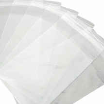 Uline Brand 6&quot; x 8&quot; Clear Poly Bags Venthole 2 mil Clear Pack of 100 S-11536 - £4.77 GBP