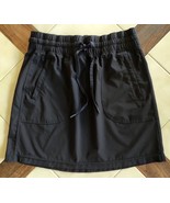 90 DEGREE by REFLEX Black Elastic Waist Athletic Skirt w/ Zippered Pocke... - $181.58 MXN