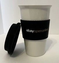 2021 eBay Open Online Ceramic Travel Coffee 14 oz Mug Tumbler with Rubber Top - £10.18 GBP